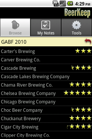 BeerKeep Screenshot 1